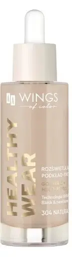 Krem pudër AA Wings of Color Healthy Wear Illuminating, 304 Natural Beige, 30 ml