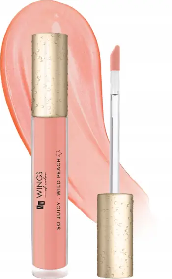Shkëlqyes për buzë AA Wings of Color So Juicy, Wild Peach, 5ml