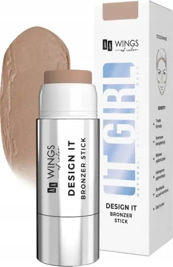 Bronzer AA Wings of Color Design It, 01 Milky Chocolate, 5gr