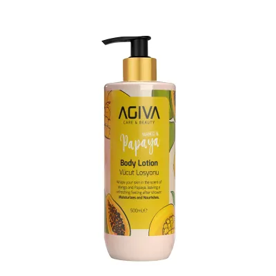 Losion për trup Agiva Mango Papaya, 500ml - 1