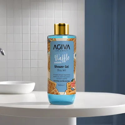 Xhel për dush Agiva Mandarin Waffle, 500ml - 2
