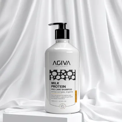 Shampo për flokë Agiva Milk Protein, 500ml - 1