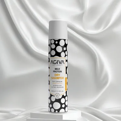 Shampo e thatë për flokë Agiva Milk Protein, 200ml - 3