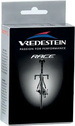 Kamerë Vredestein Road Tube Super Lite Latex 700 x 20-25C, presta 60mm, e zezë