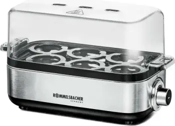 Zierues vezësh Rommelsbacher ER 600, 6 vezë, inox, 400 W