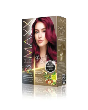 Ngjyrë për flokë Maxx Deluxe B.Expert, 4.65 Wine Red, 50ml
