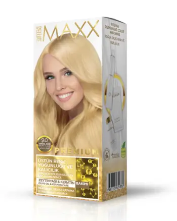 Ngjyrë për flokë Maxx Deluxe Premium, 9.0 Natural Blonde, 50ml