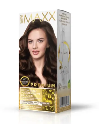Ngjyrë për flokë Maxx Deluxe Premium, 6.7 Chocolate Coffee, 50ml