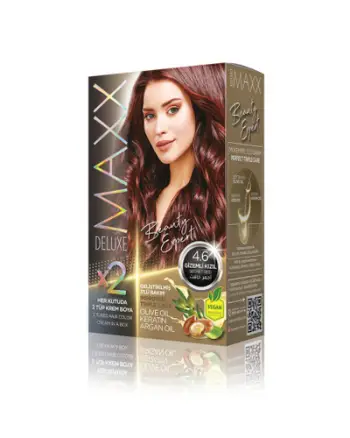 Ngjyrë për flokë Maxx Deluxe B.Expert, 4.6 Secret Red, 50ml