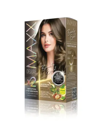 Ngjyrë për flokë Maxx Deluxe B.Expert, 6.1 Dark Ash Blonde, 50ml