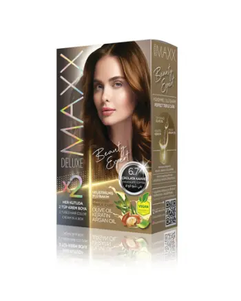 Ngjyrë për flokë Maxx Deluxe B.Expert, 6.7 Chocolate Coffee, 50ml
