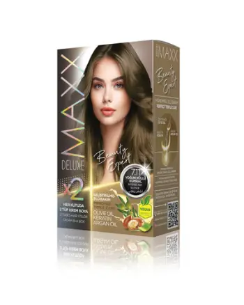 Ngjyrë për flokë Maxx Deluxe B.Expert, 7.11 Intense Ash Blonde, 50ml