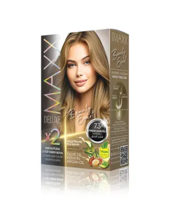 Ngjyrë për flokë Maxx Deluxe B.Expert, 7.3 Nutshell, 50ml