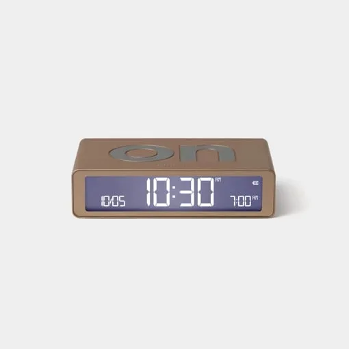 Orë me alarm Lexon Flip+ Classic LR150D1, LCD, USB-C, ari - 1