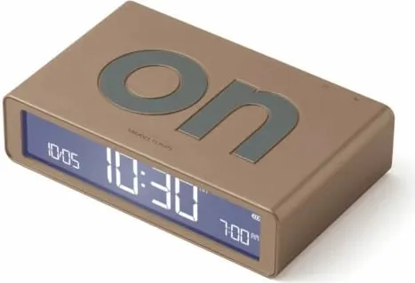 Orë me alarm Lexon Flip+ Classic LR150D1, LCD, USB-C, ari - 2