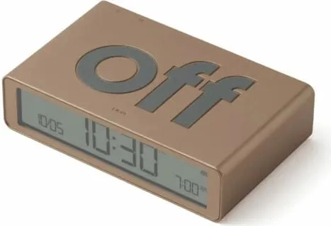Orë me alarm Lexon Flip+ Classic LR150D1, LCD, USB-C, ari - 3
