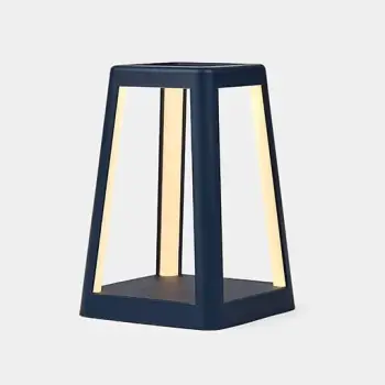 Llambë portative Lexon Lantern LH94DB me karikues wireless, LED, 15W, e kaltër