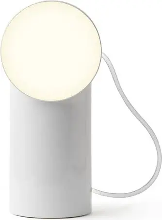 Llambë portative lëvizëse Lexon Orbe LH88WG, LED, USB-C, e bardhë