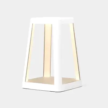 Llambë portative Lexon Lantern LH94W me karikues wireless, LED, 15W, e bardhë