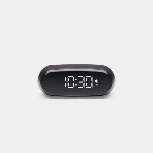 Orë portative me alarm Lexon Minut LR154X, LCD, USB-C, hiri - 2