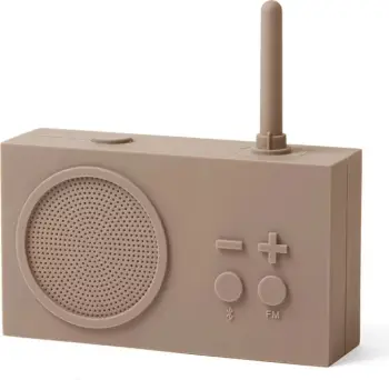 Radio & Altoparlant bluetooth LA119T2 LEXON TYKHO 3, kremë
