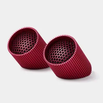 Set altoparlantësh Lexon Ray Speakaer LA132SR3, bluetooth, USB-C, 2 copë, të kuqe