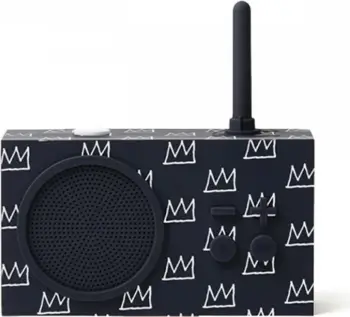 Radio & Altoparlant bluetooth Tykho 3 Lexon/Jean-Michel Basquiat Crown, i zi