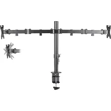 Mbajtëse për dy monitorë 13"- 32" Stell SOS 1120 - E zezë - 2