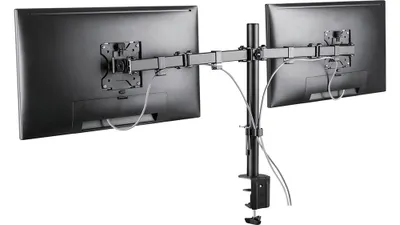 Mbajtëse për dy monitorë 13"- 32" Stell SOS 1120 - E zezë - 5