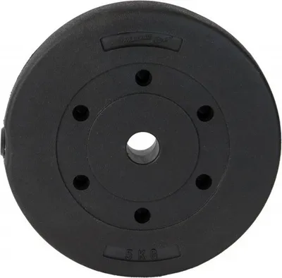 Peshë betoni Eb Fit, 5 kg, e zezë - 1