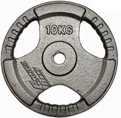 Disk peshe Eb Fit Hammertone, 10kg, fi28, gri - 3