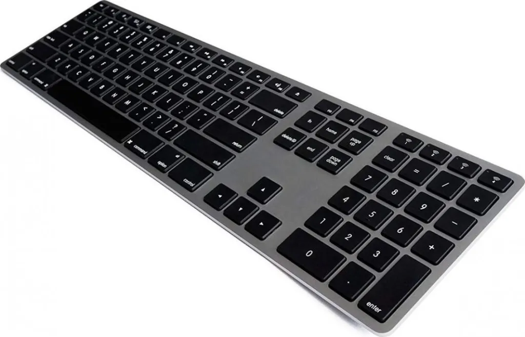 Tastierë Matias FK416BT, wireless, US, e zezë dhe e hirtë - 1