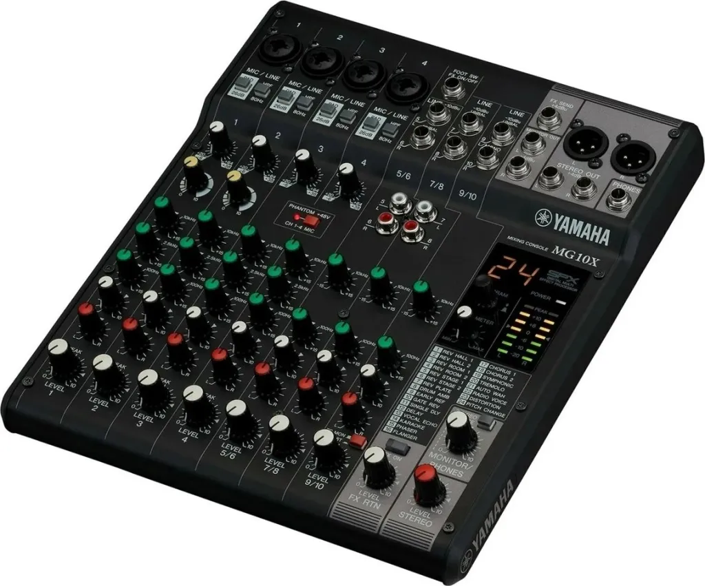 Mikser audio Yamaha MG10X, 10 kanale - 2
