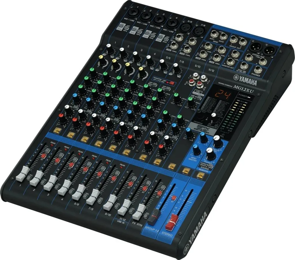 Mikser audio Yamaha MG12XU, 12 kanale - 2