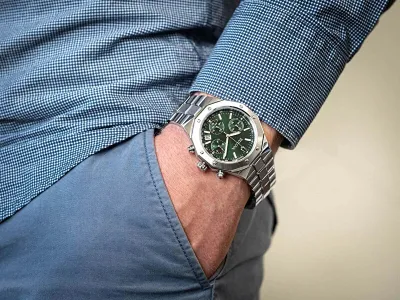 Orë dore për meshkuj Bulova Precisionist 96B409, e argjendtë - 3