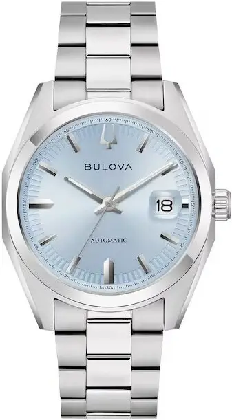 Orë dore për meshkuj Bulova, e argjendtë
