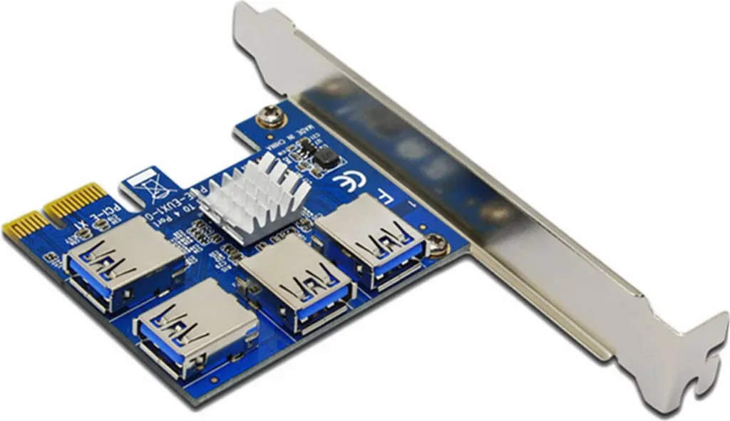 PCI Express Extension Riser Card 1 to 4 - 2