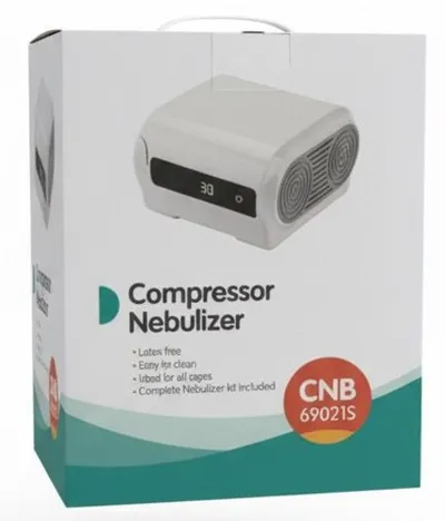 Inhalator elektrik kompresor Professional GENERIC, Touchscreen Timer - 3
