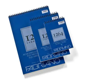 Fabriano Bllok Me Spirale A4 Aquarel 300Gr 30Fl 19100649