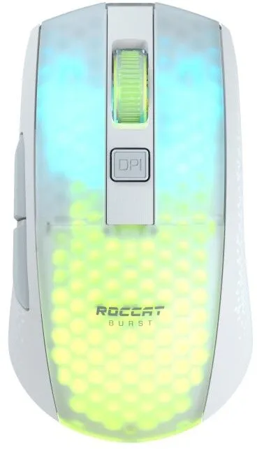 Maus ROCCAT Burst Pro Air, i bardhë - 1