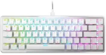 Tastierë ROCCAT Vulcan II Mini, Roccat Titan II Optical Red, US, e bardhë