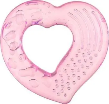 Lodër për dhëmbë Akuku Heart, rozë