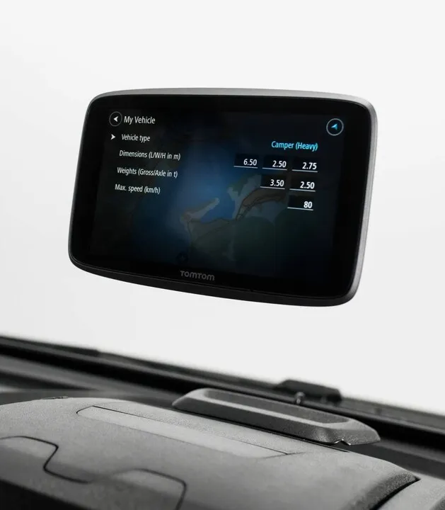 Navigues makine TomTom GO Camper Tour - 10