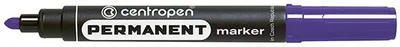 Marker permanent Centropen 8566/05, 2.5mm, vjollcë - 1
