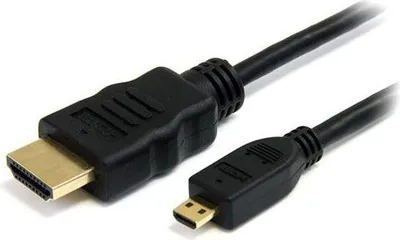 Kabllo Savio (SAVIO CL-39) HDMI Micro - HDMI, 1m, e zezë - 1