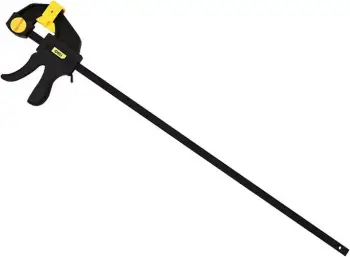 Shtrëngues Deli Tools EDL110124, 24 inç, zi/verdhë