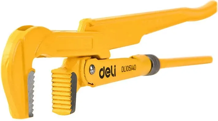 Çelës suedez për tuba Deli Tools EDL105140, i verdhë - 3