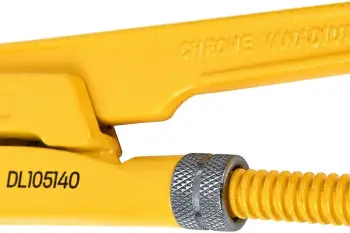Çelës suedez për tuba Deli Tools EDL105140, i verdhë