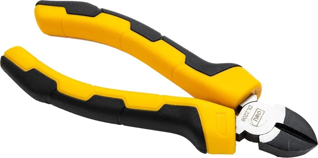 Darë diagonale Deli Tools EDL2206, 6 inç, e verdhë - 1