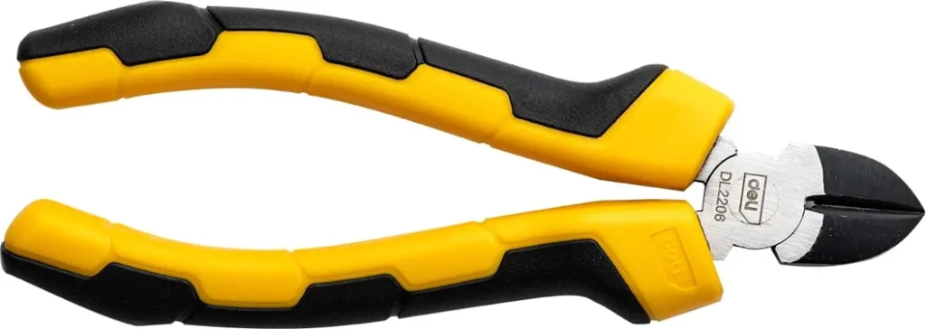 Darë diagonale Deli Tools EDL2206, 6 inç, e verdhë - 2